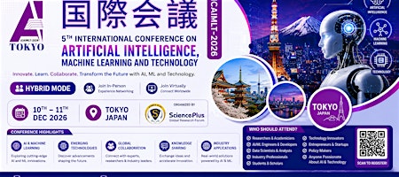 5th International Conference on Artificial Intelligence, Machine Learning