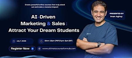 AI-Driven Marketing & Sales: Attract Your Dream Students