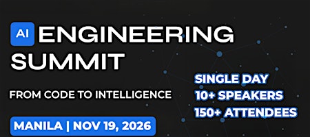 AI Engineering Summit | Manila | 2026