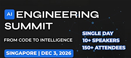 AI Engineering Summit | Singapore | 2026