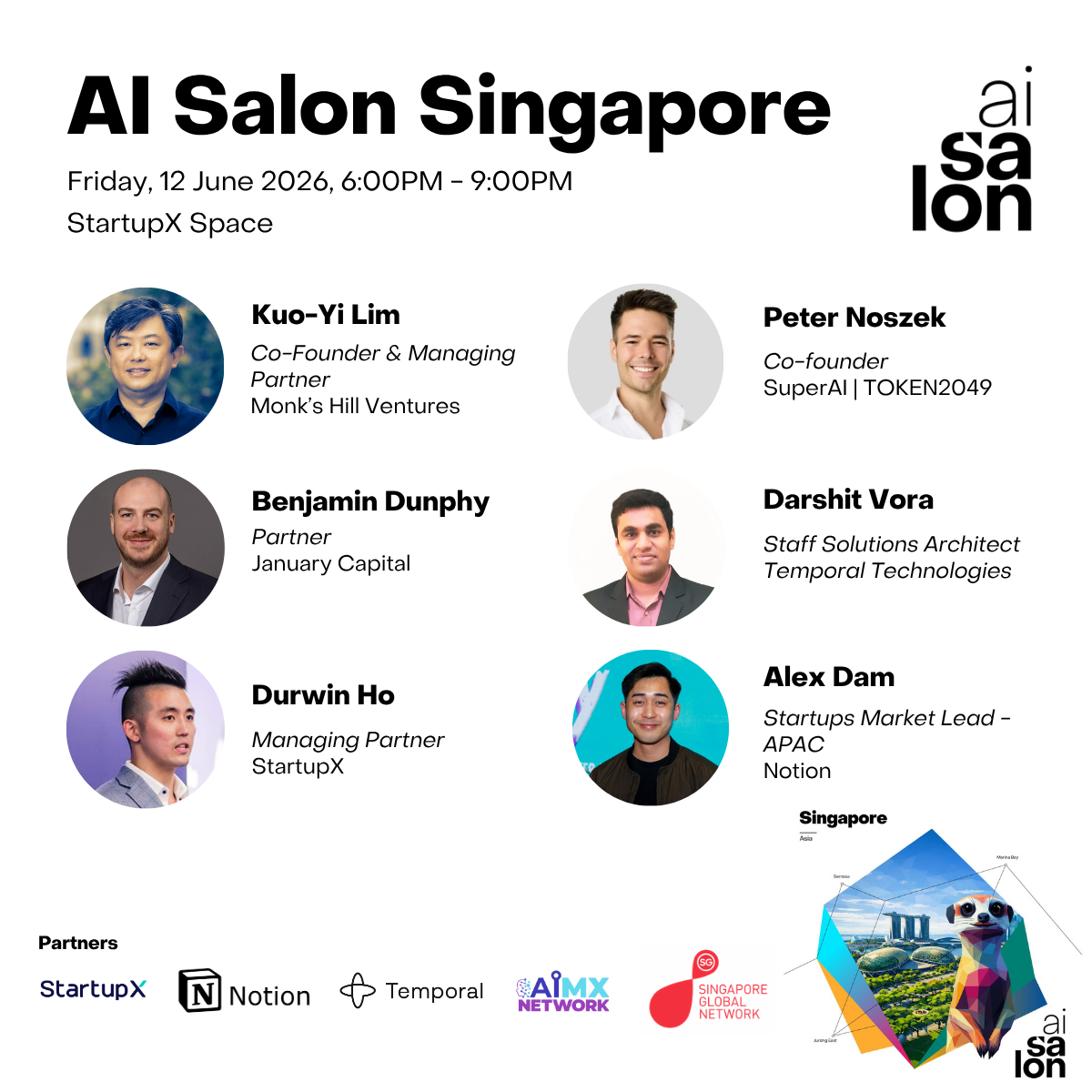 AI Salon Singapore (12 June 2026)