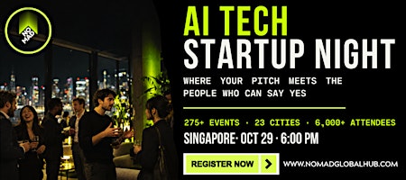 AI Tech & Startup Night — Singapore