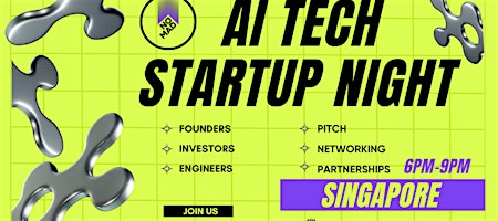 AI Tech & Startup Night — Singapore