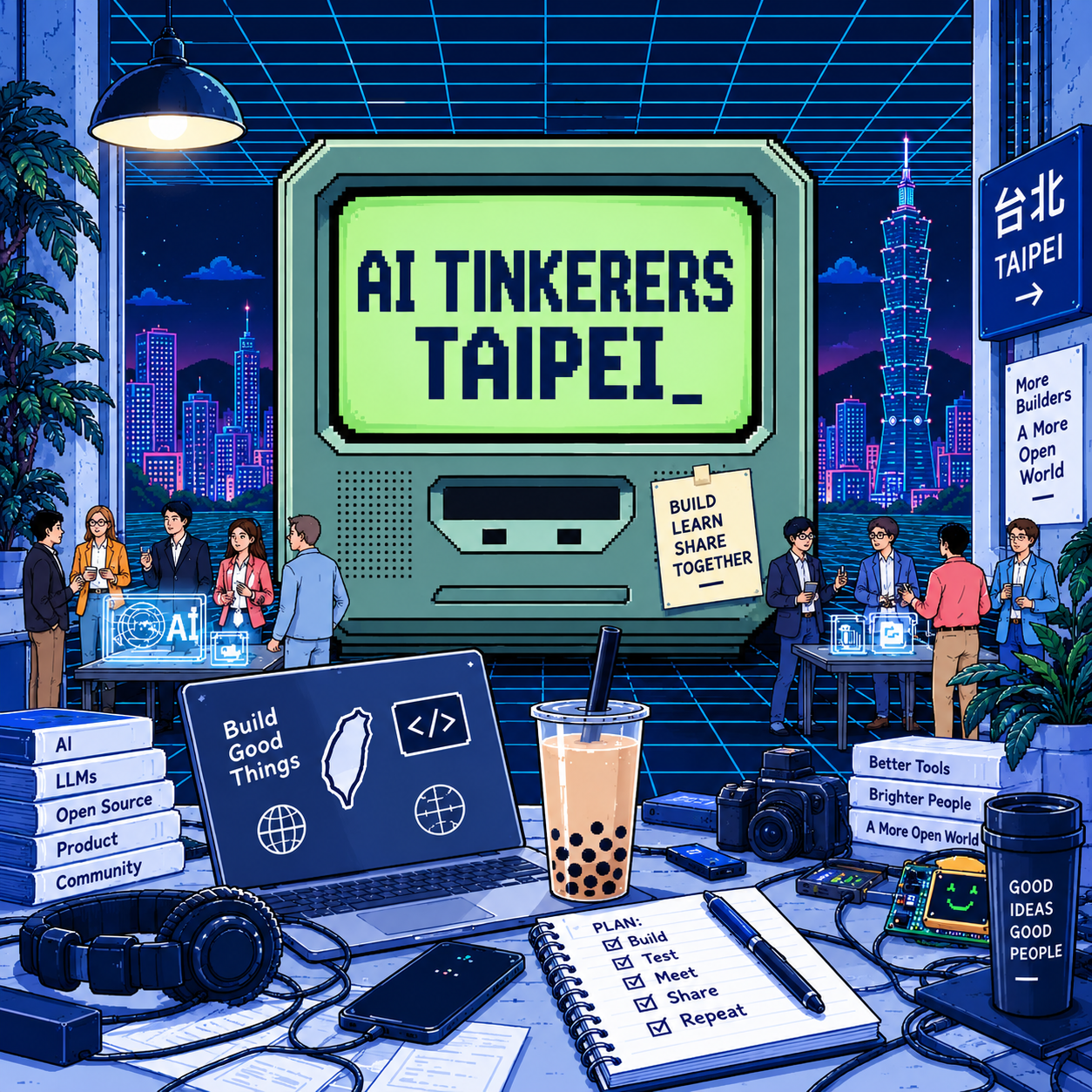 AI Tinkerers Taipei — Kickoff: Technical Show-and-Tell