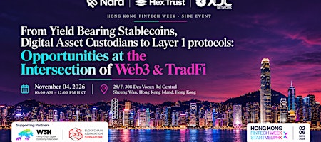 From Yield Bearing Stablecoins Digital Asset Custodians to Layer1 protocols