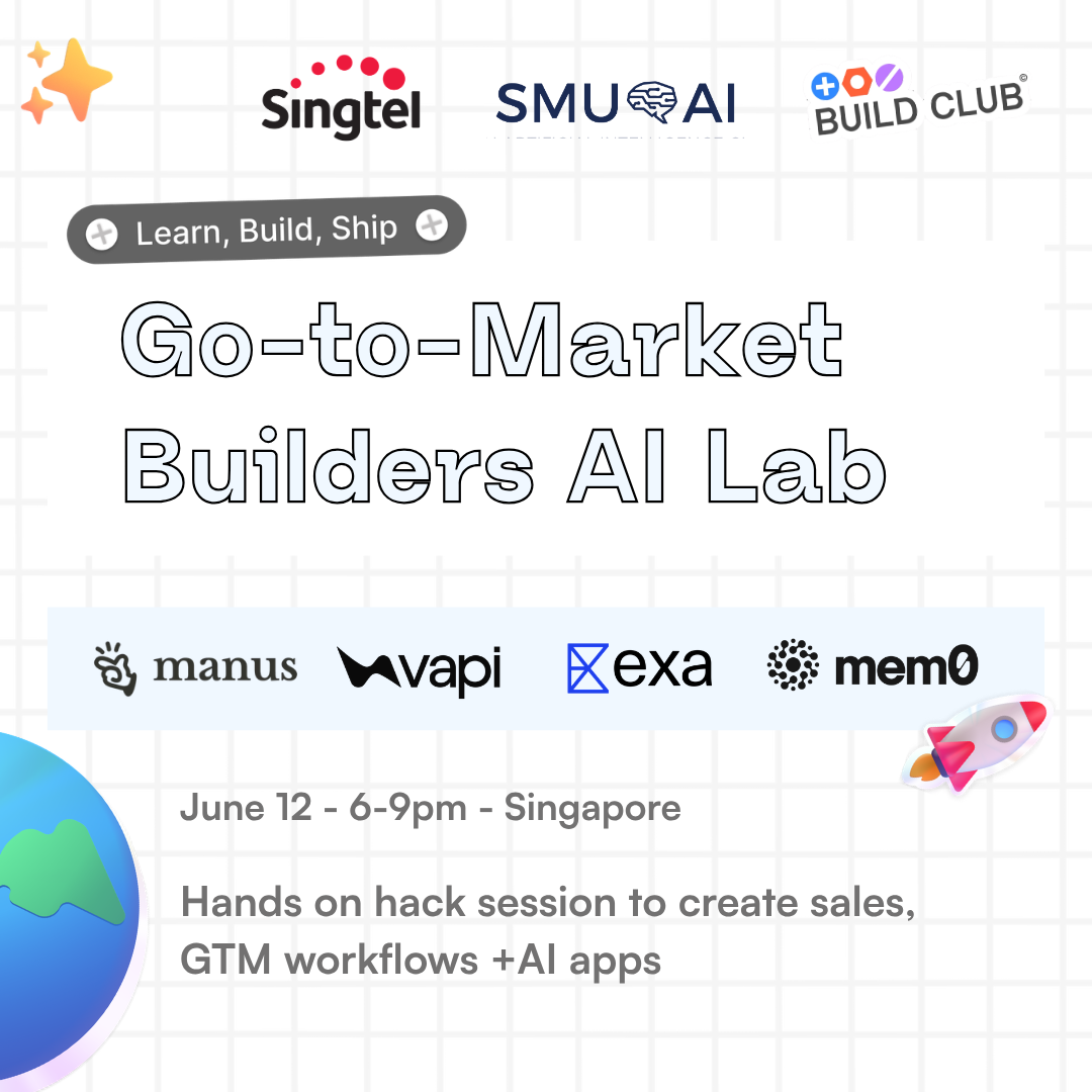 Go-to-Market Builders AI Build Lab - Singapore