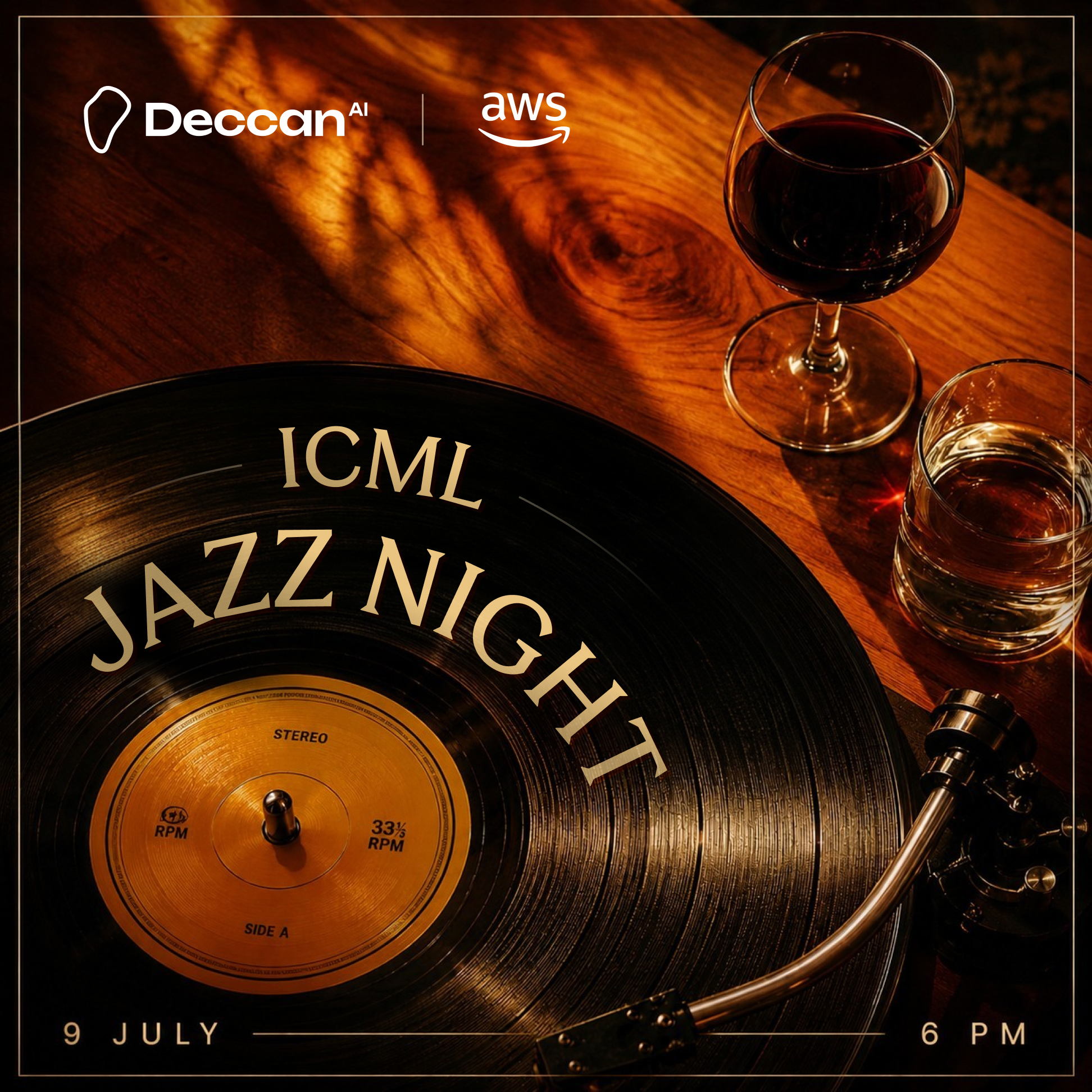 ICML Jazz Night: Deccan AI x AWS