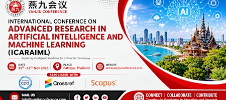 International Conference on Advanced Research in Artificial Intelligence