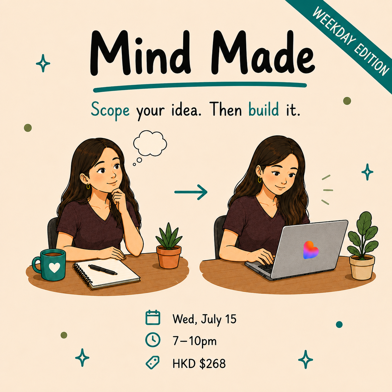 Mind Made — Think + Build with AI (Non-Technical Beginners Welcome!)