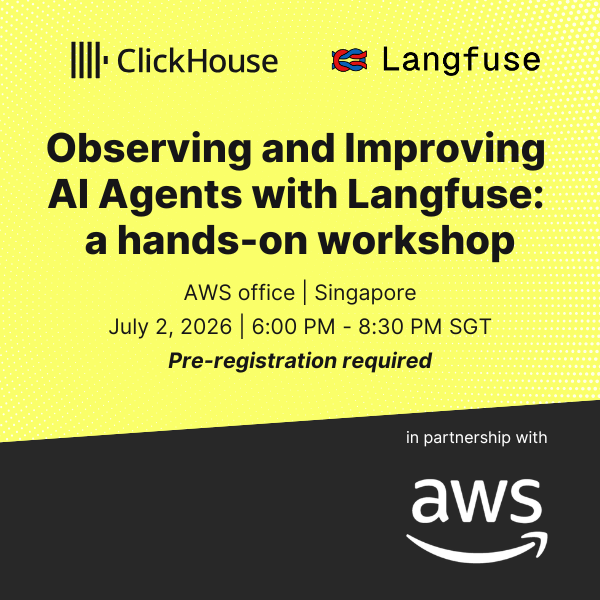 Observing and Improving AI Agents with Langfuse: a hands-on workshop