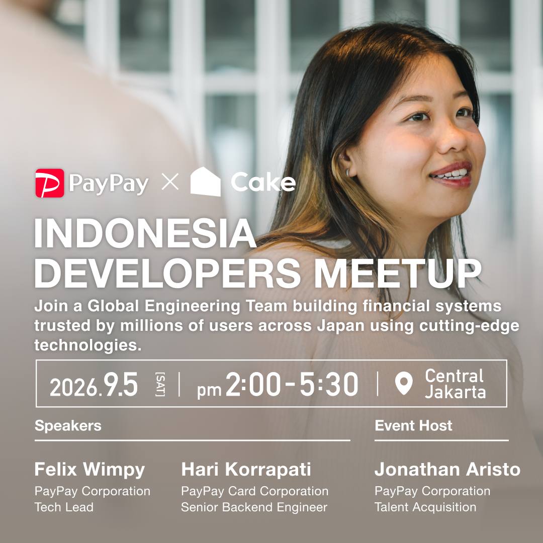 PayPay Group Indonesia Developers Meetup