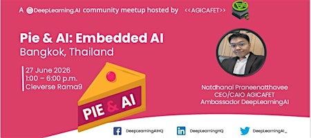 Pie & AI: Bangkok - Embedded AI