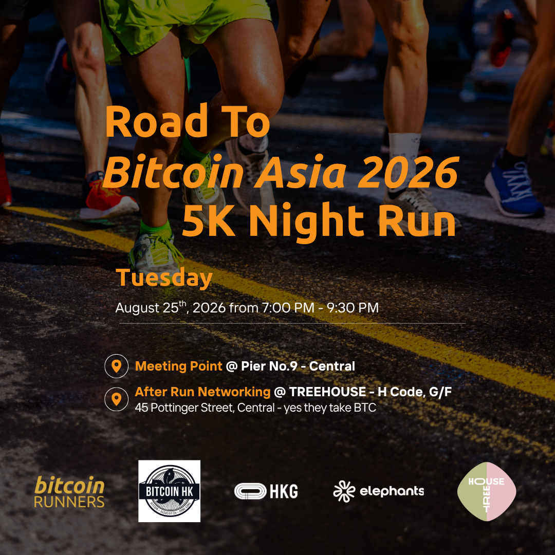 Road to Bitcoin Asia 2026 5K Night Run