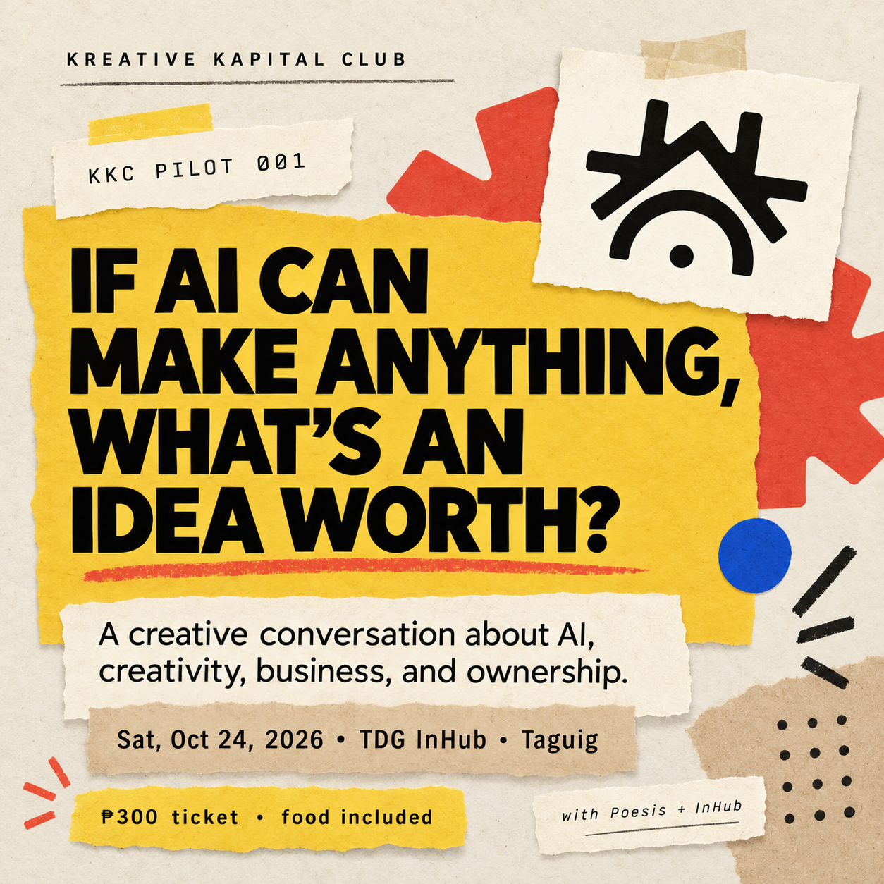 The First Table: If AI Can Make Anything, What's an Idea Worth?
