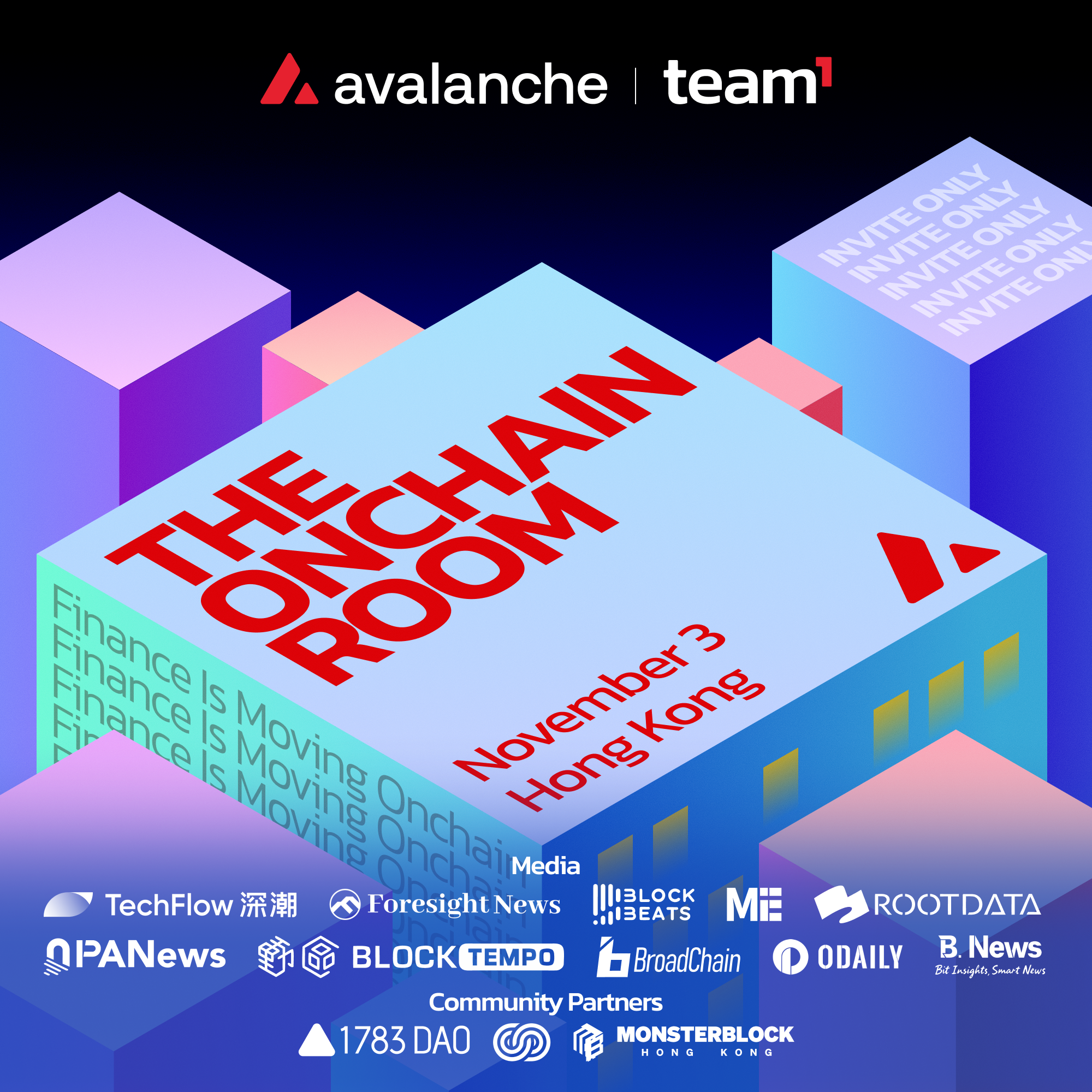 「THE ONCHAIN ROOM 」@ Hong Kong Fintech Week
