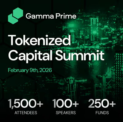 Tokenized Capital Summit 2026 Hong Kong - fintech event in Hong Kong, Hong Kong