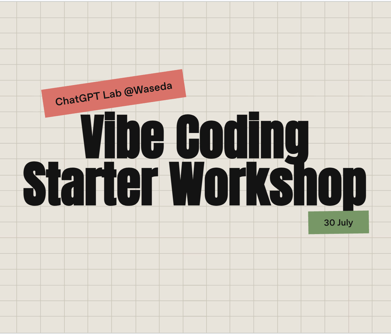 Vibe Coding Starter Workshop